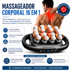 Massageador Corporal 16 em 1